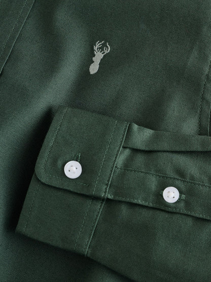 Dsiney Kidz - Dark Green Single Oxford Shirt (3-16yrs) image 9