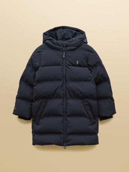 Joules Kids' Padwell Navy Waterproof Padded Coat - image 1