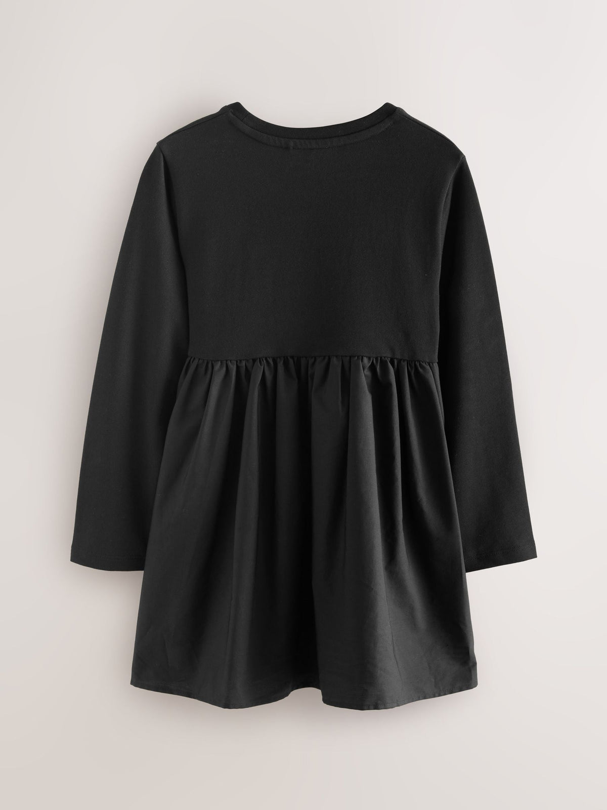smALLSAINTS Black Logo Chevron Long Sleeve T-Shirt Dress - image 5