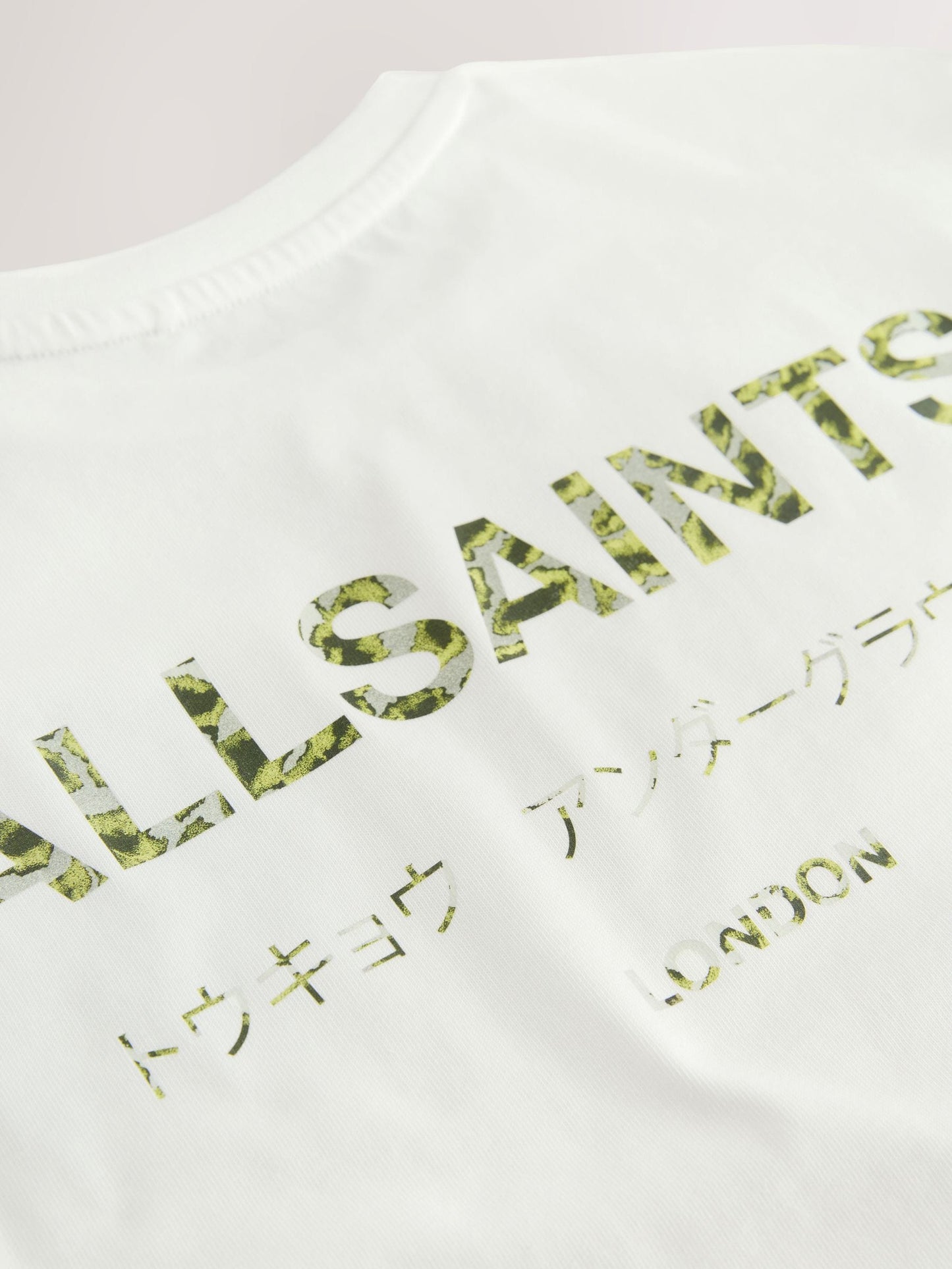Dsiney Kidz - smALLSAINTS White/Camo Oversized Underground Crew Neck Cotton T-Shirt image 8