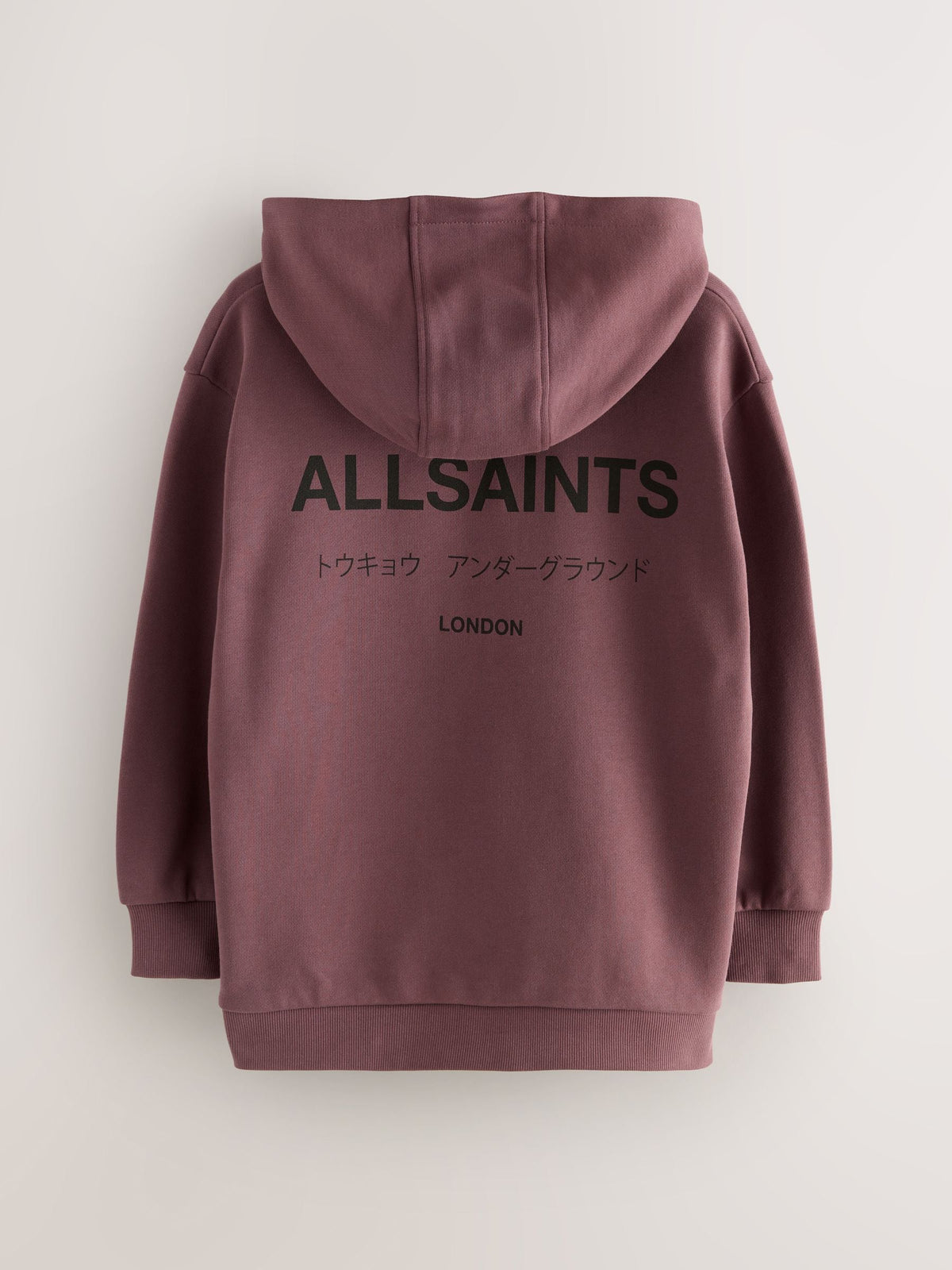smALLSAINTS Chestnut Brown Oversized Underground Pullover Hoodie - image 6
