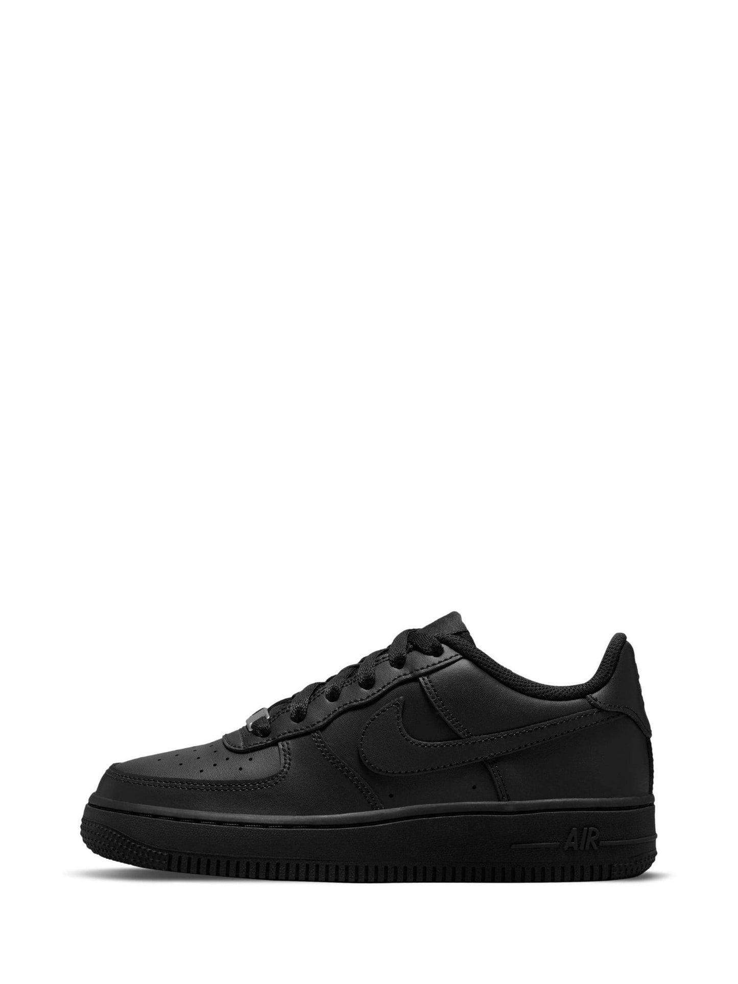 Nike Black Youth Air Force 1 Trainers image 3