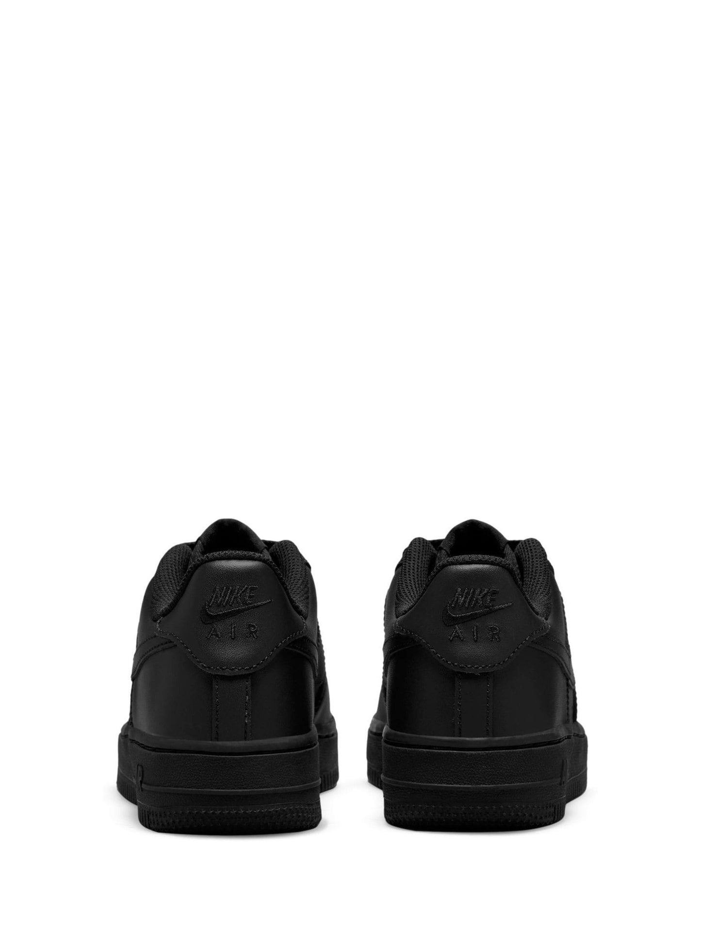 Nike Black Youth Air Force 1 Trainers image 6