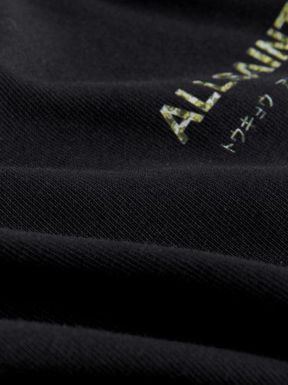 smALLSAINTS Black/Camo Younger Oversized Underground Crew Neck T-Shirt image 12