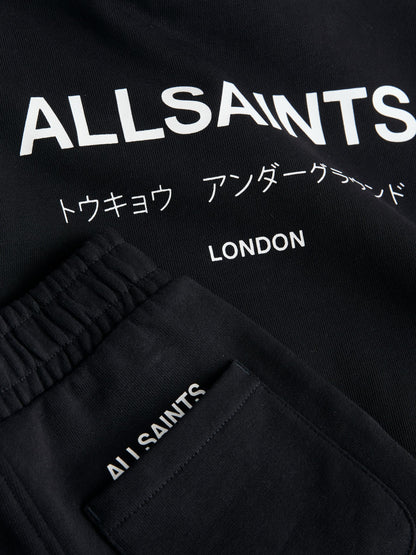 Dsiney Kidz - smALLSAINTS Black Underground Oversized Sweatshirt and Joggers Set image 10