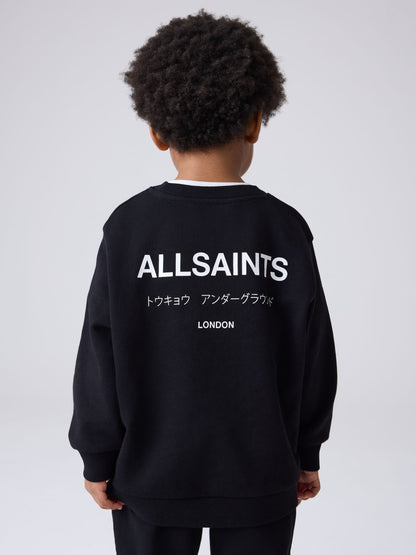 Dsiney Kidz - smALLSAINTS Black Underground Oversized Sweatshirt and Joggers Set image 3