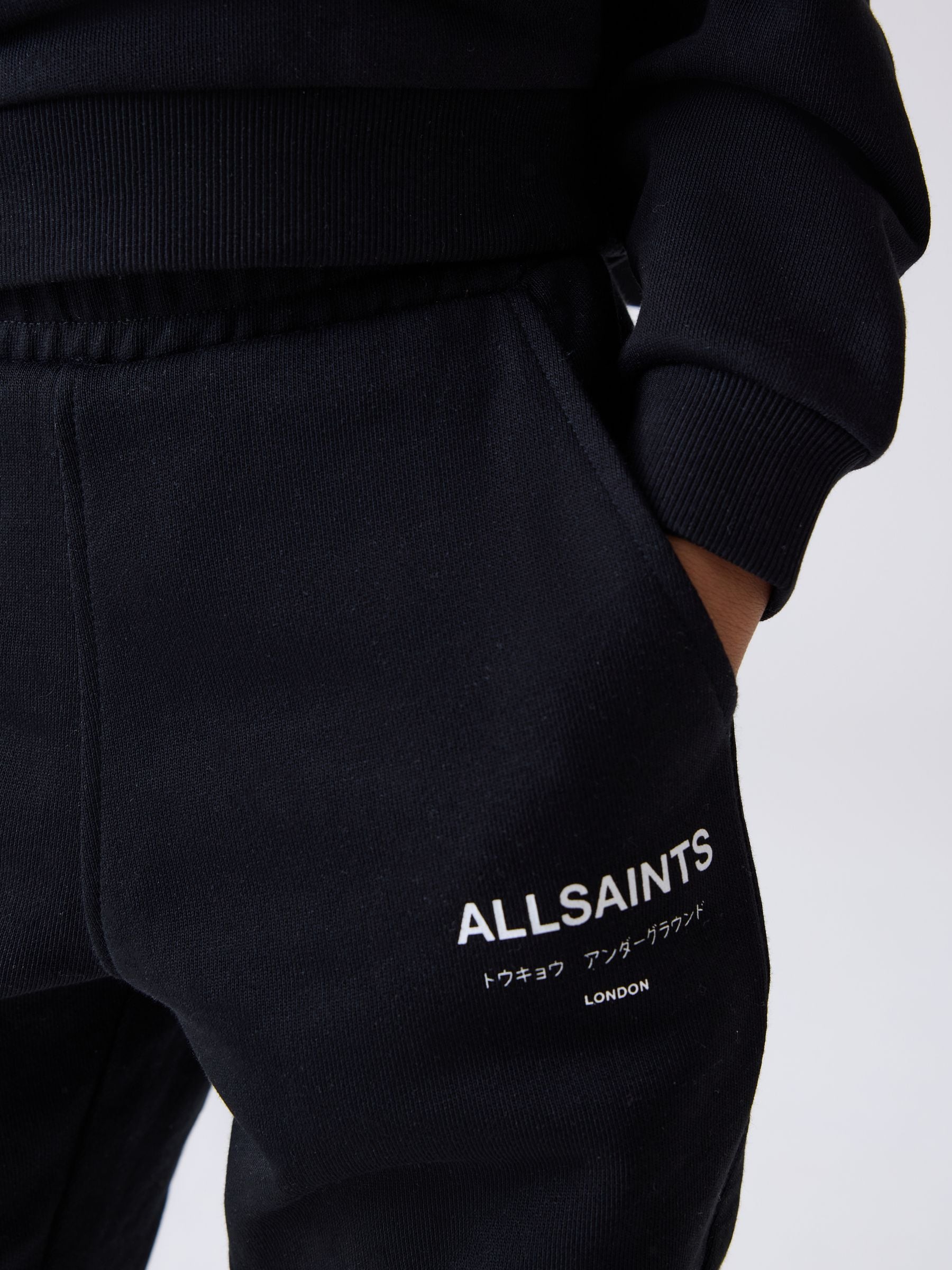 Dsiney Kidz - smALLSAINTS Black Underground Oversized Sweatshirt and Joggers Set image 5