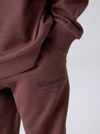 Dsiney Kidz - smALLSAINTS Dark Red Underground Oversized Younger Boys Sweatshirt and Joggers Set image 5
