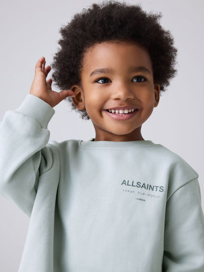 Dsiney Kidz - smALLSAINTS Grey Underground Oversized Younger Boys Sweatshirt and Joggers Set image 4
