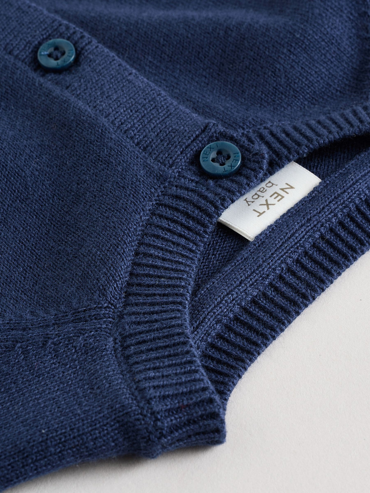 Blue 100% Cotton Knitted Baby Cardigans 2 Pack (0mths-2yrs) - image 8