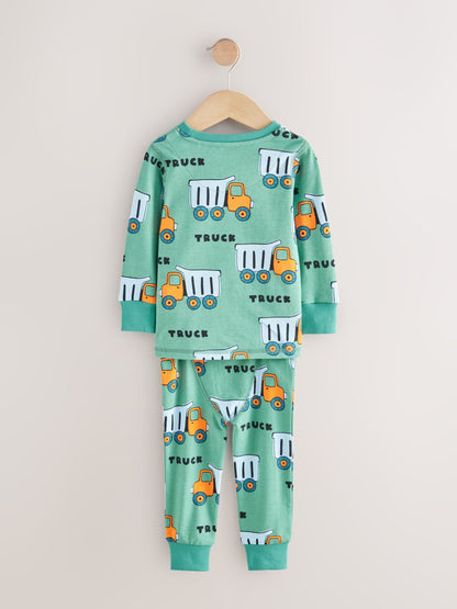 Multi Snuggle Pyjamas 3 Pack (9mths-10yrs) - image 6