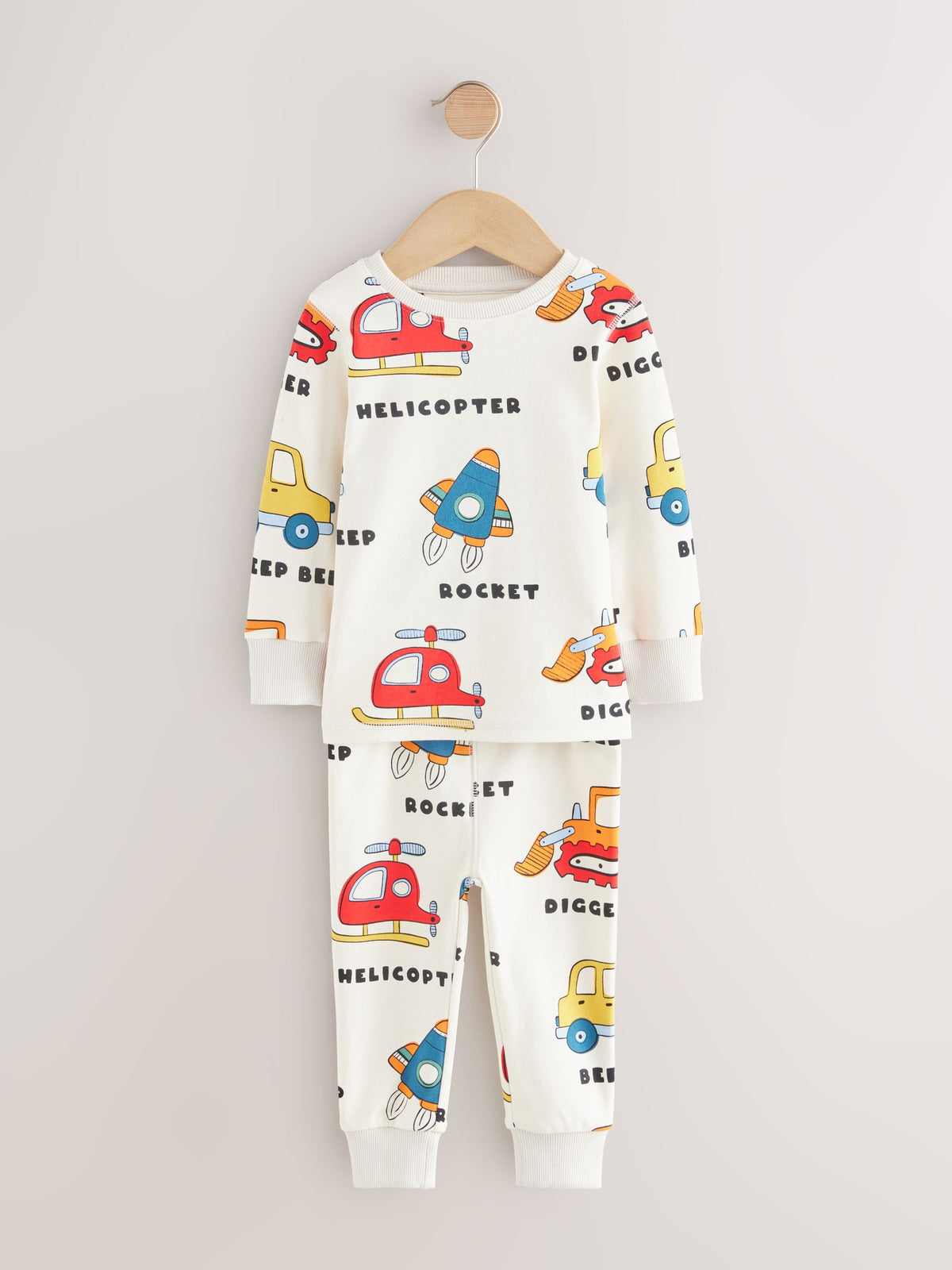 Multi Snuggle Pyjamas 3 Pack (9mths-10yrs) - image 7