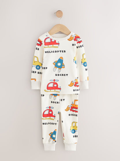 Multi Snuggle Pyjamas 3 Pack (9mths-10yrs) - image 7