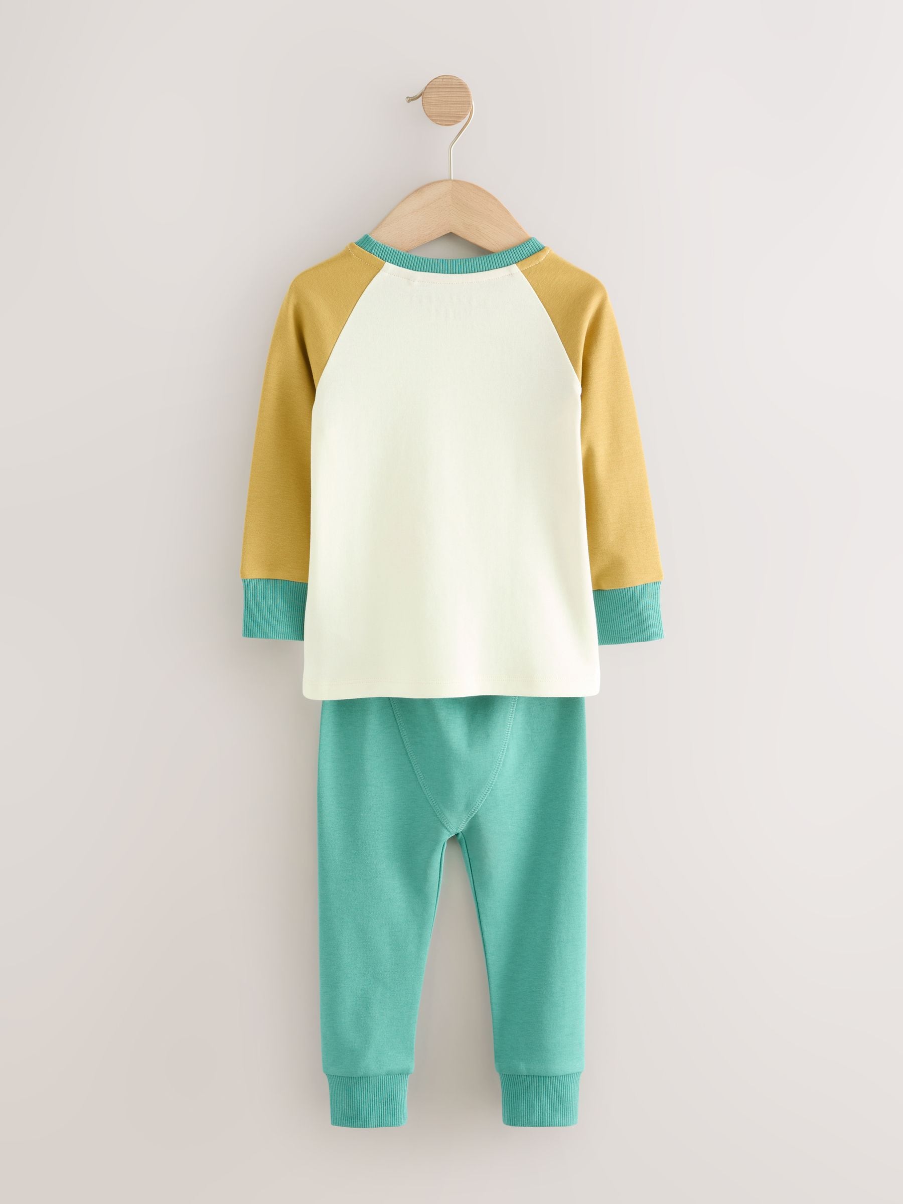 Multi Dino Snuggle Pyjamas 3 Pack (9mths-8yrs) image 8
