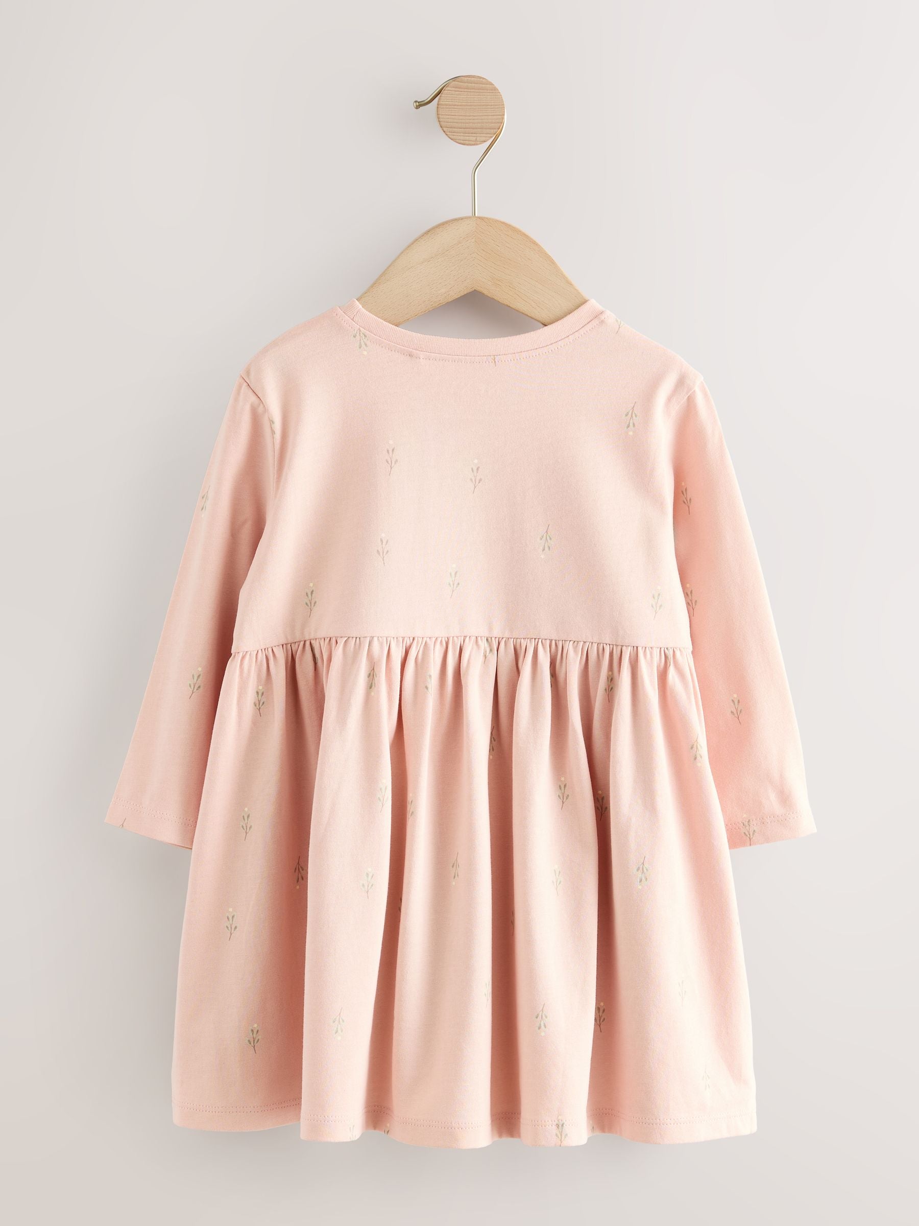 Pink Fairy Long Sleeve Embellished Dress (3mths-7yrs) image 6