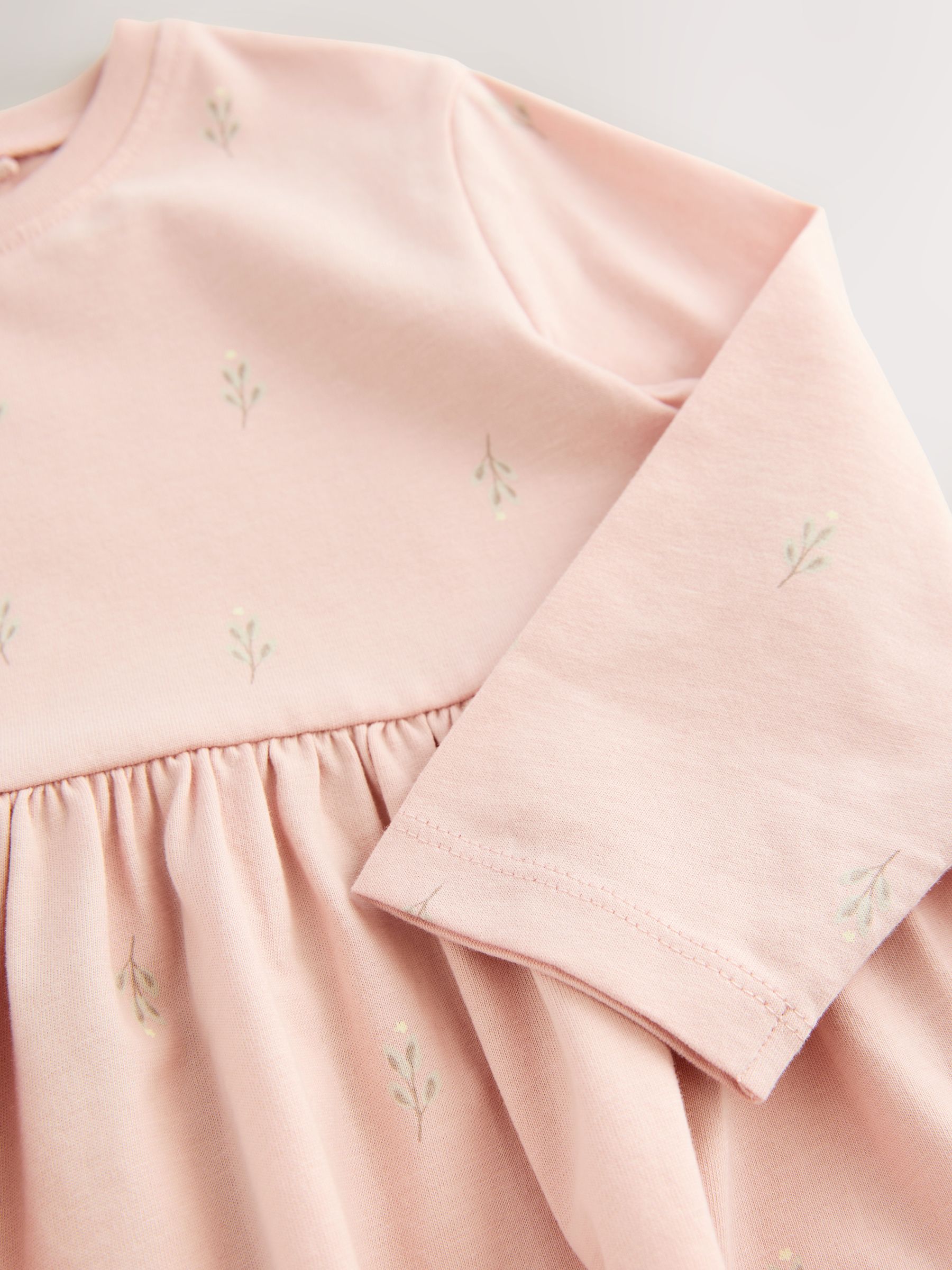 Pink Fairy Long Sleeve Embellished Dress (3mths-7yrs) image 8
