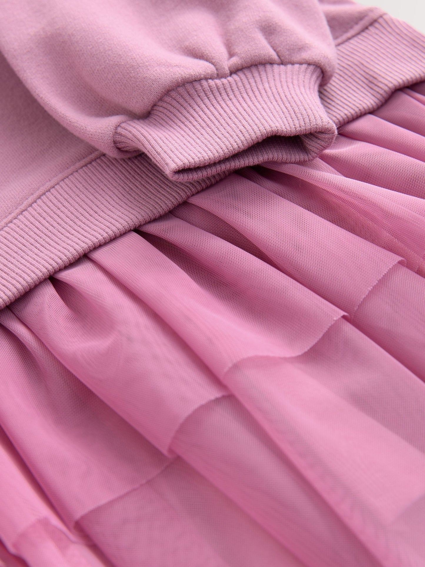 Purple Fox Sweat Party Dress (3mths-7yrs)