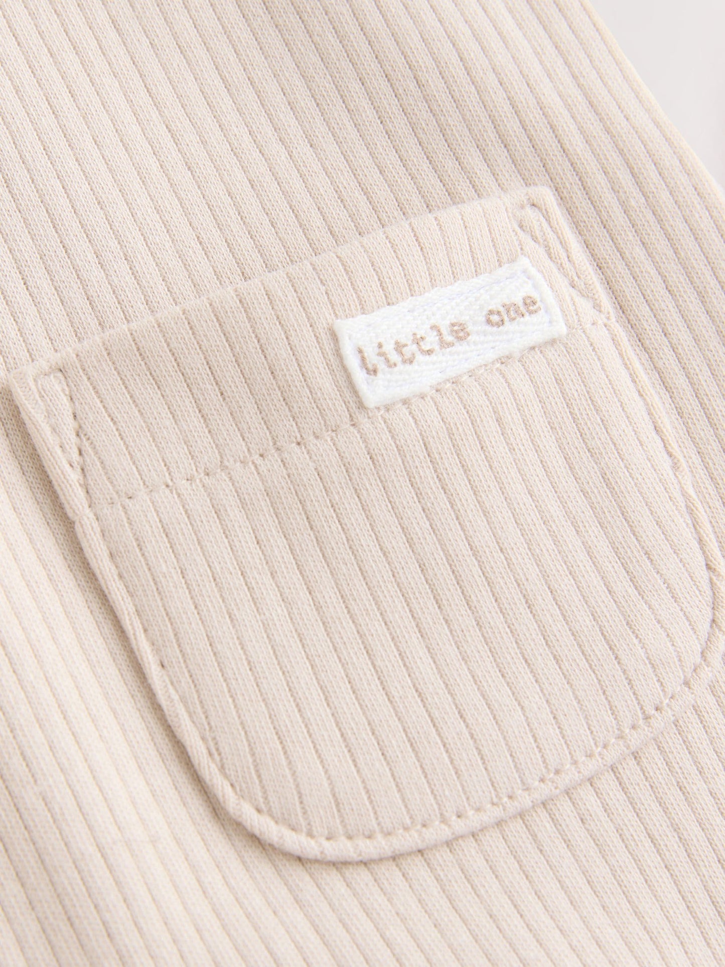 Neutral Jersey Dungaree and Bodysuit Baby Set (0mths-2yrs)