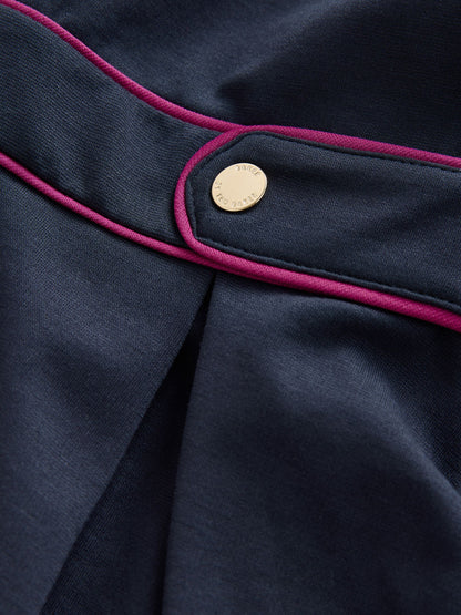 Baker by Ted Baker Bow Collar Pleated Ponte Dress image 9