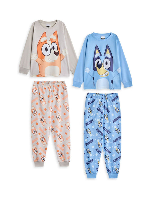 Vanilla Underground Blue Unisex Kids Pyjamas 2 Pack image 1