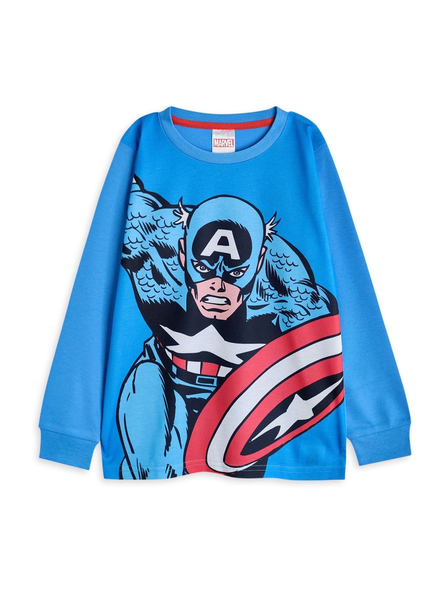 Dsiney Kidz - Vanilla Underground Red Marvel Boys Pyjamas 3 Pack image 4