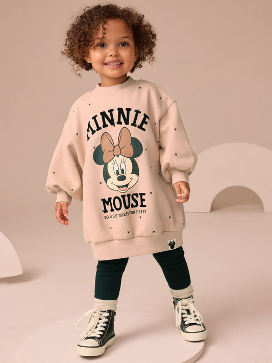 Minnie Mouse Disney Dress and Leggings Set (3mths-7yrs) image 1