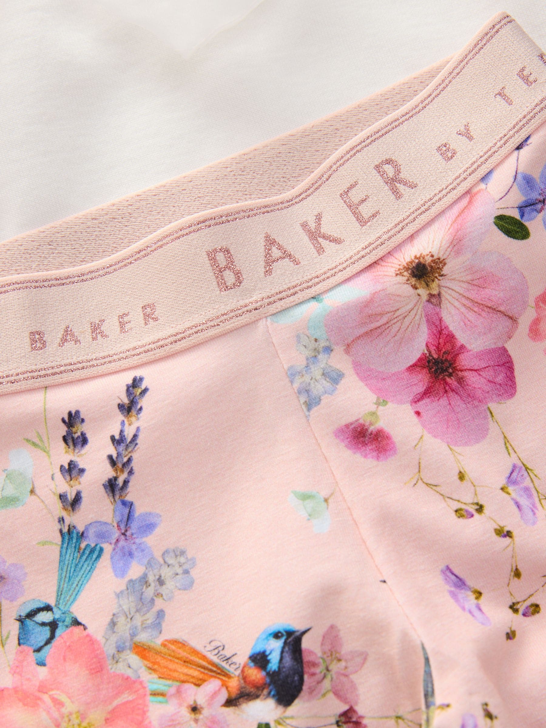 Baker by Ted Baker 2 Piece Longline Bow Sweat and Floral Leggings Set image 3