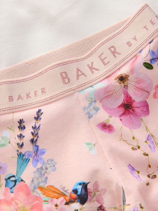 Baker by Ted Baker 2 Piece Longline Bow Sweat and Floral Leggings Set image 3