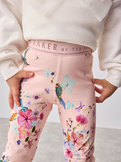 Baker by Ted Baker 2 Piece Longline Bow Sweat and Floral Leggings Set image 8