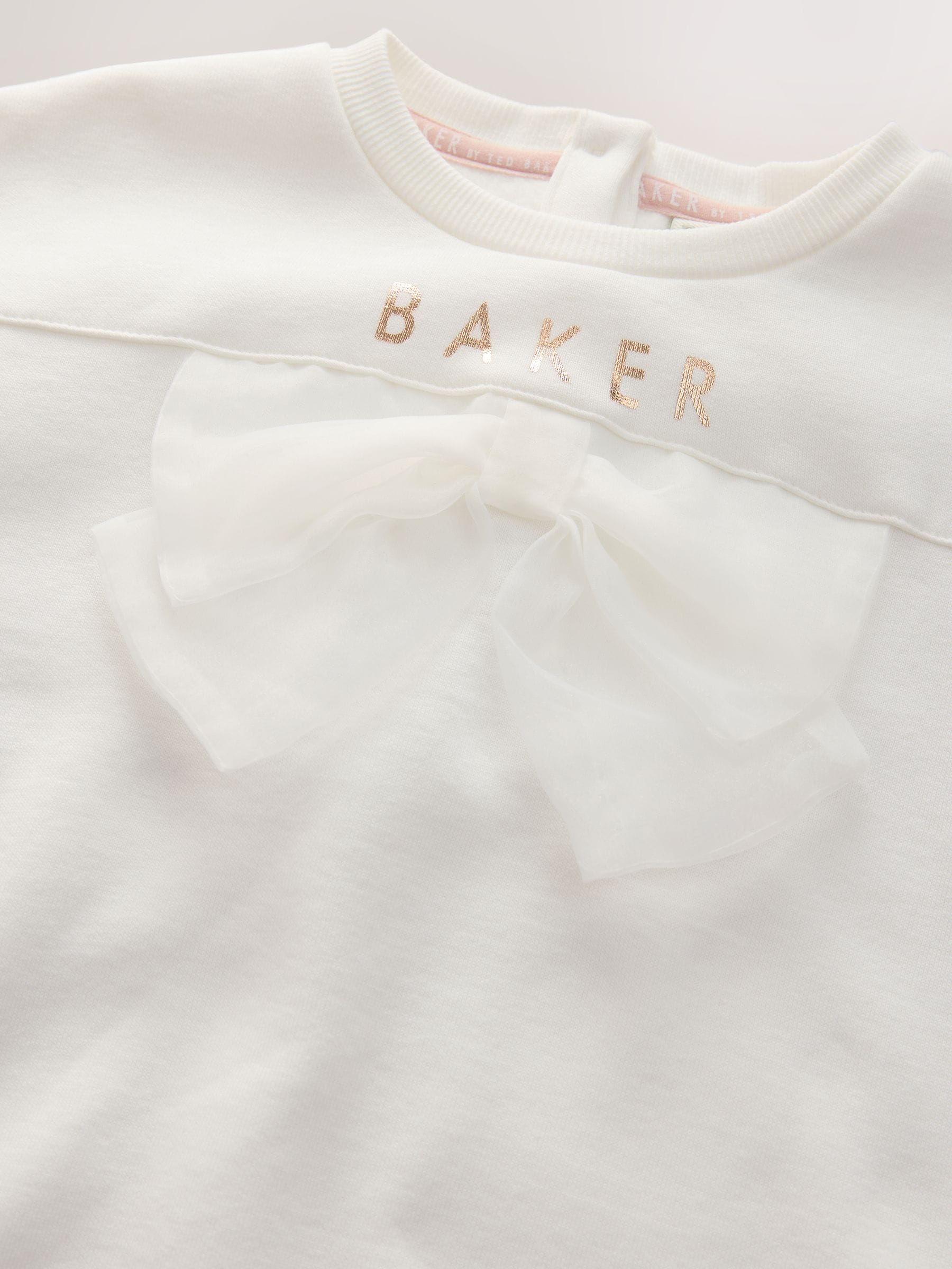 Baker by Ted Baker 2 Piece Longline Bow Sweat and Floral Leggings Set image 9