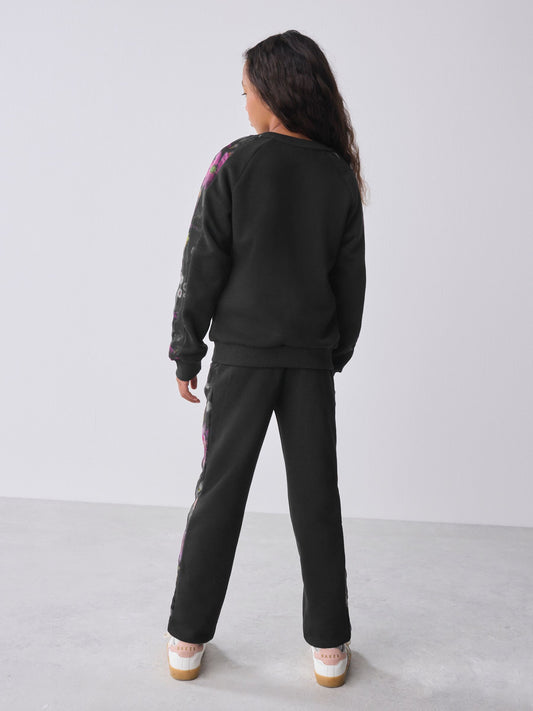 Baker by Ted Baker Floral Print Organza Sweatshirt & Joggers Set 2 Piece image 2
