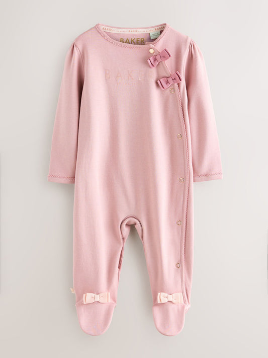 Baker by Ted Baker 3 Pack Sleepsuits image 3