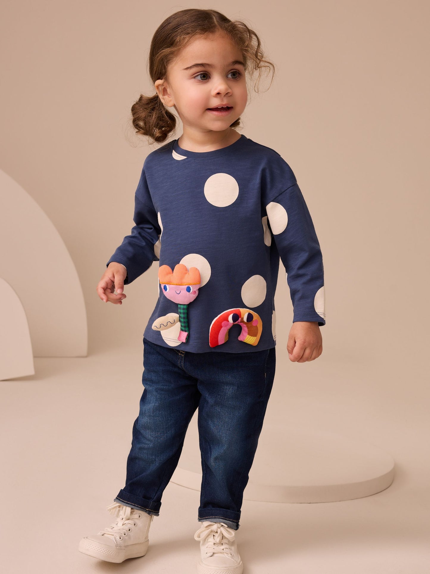 Rainbow Long Sleeve Tops 4 Pack (3mths-7yrs) image 3