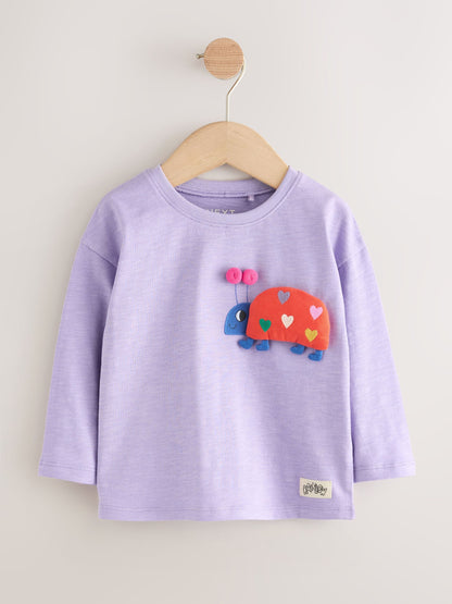 Rainbow Long Sleeve Tops 4 Pack (3mths-7yrs) image 6