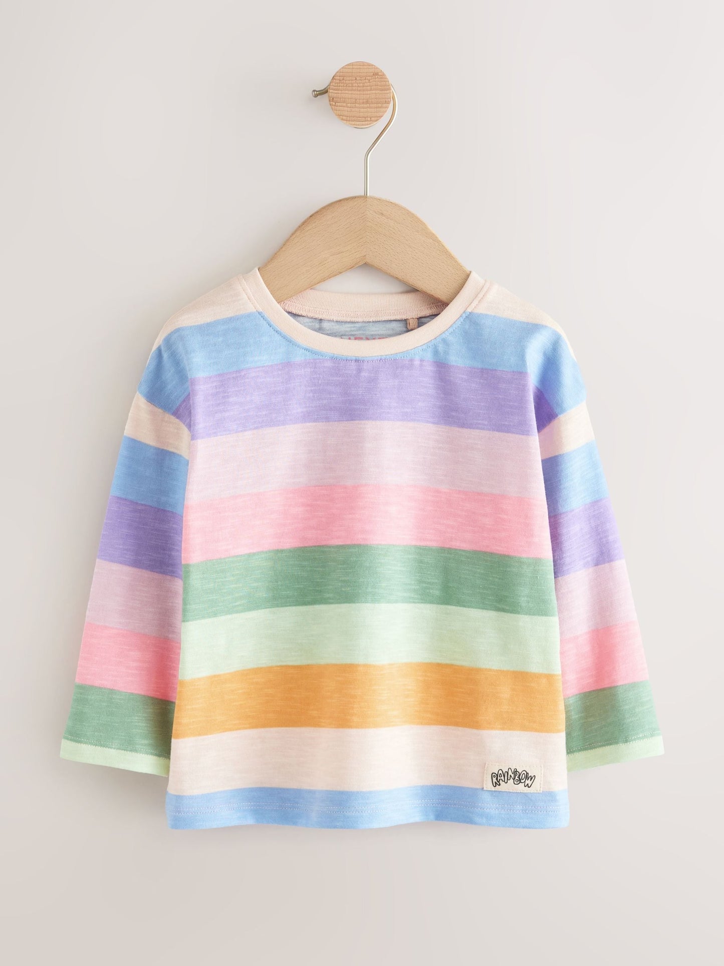 Rainbow Long Sleeve Tops 4 Pack (3mths-7yrs) image 8