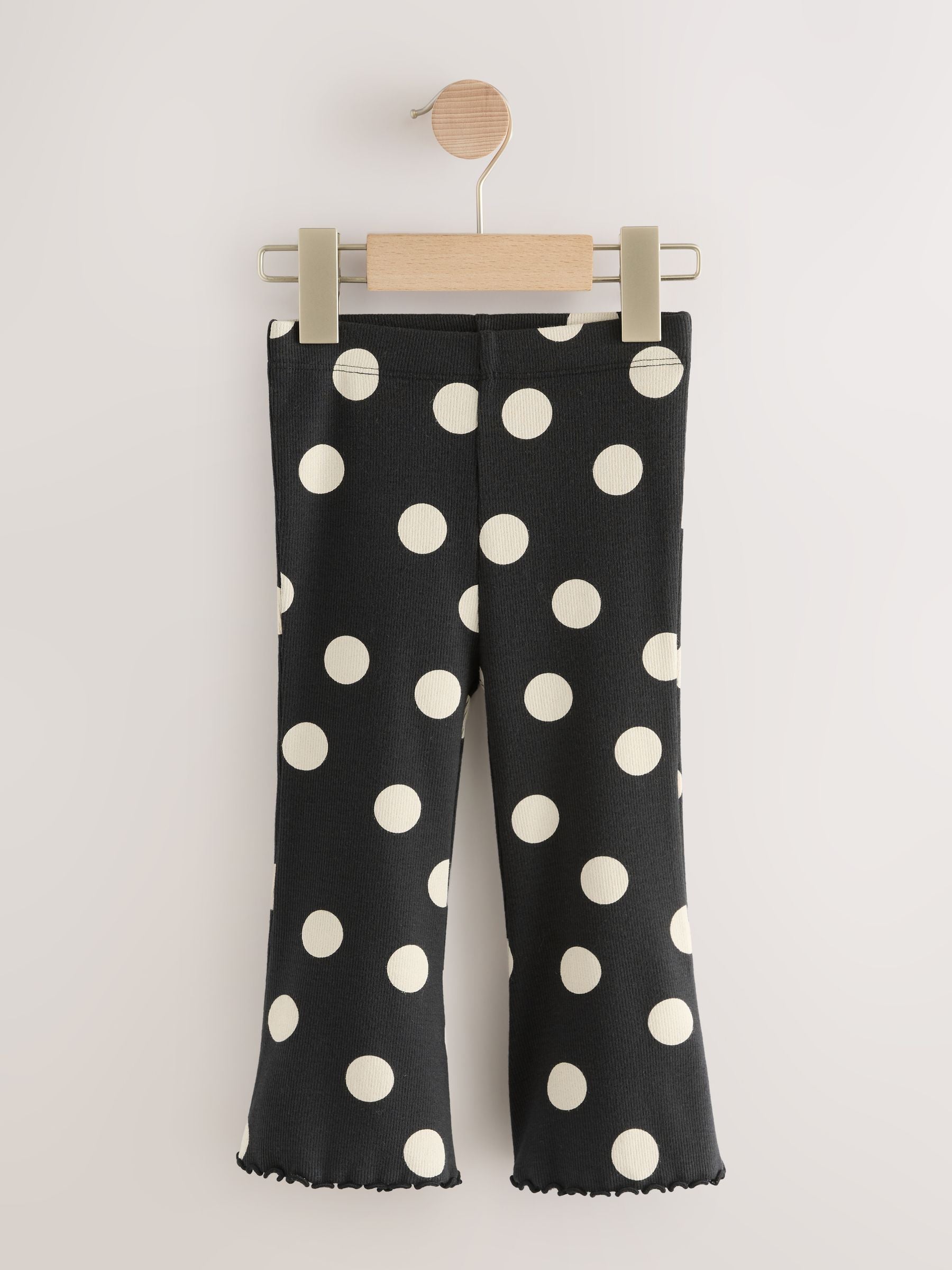 Animal Print Flared Leggings 5 Pack (3mths-7yrs) image 6
