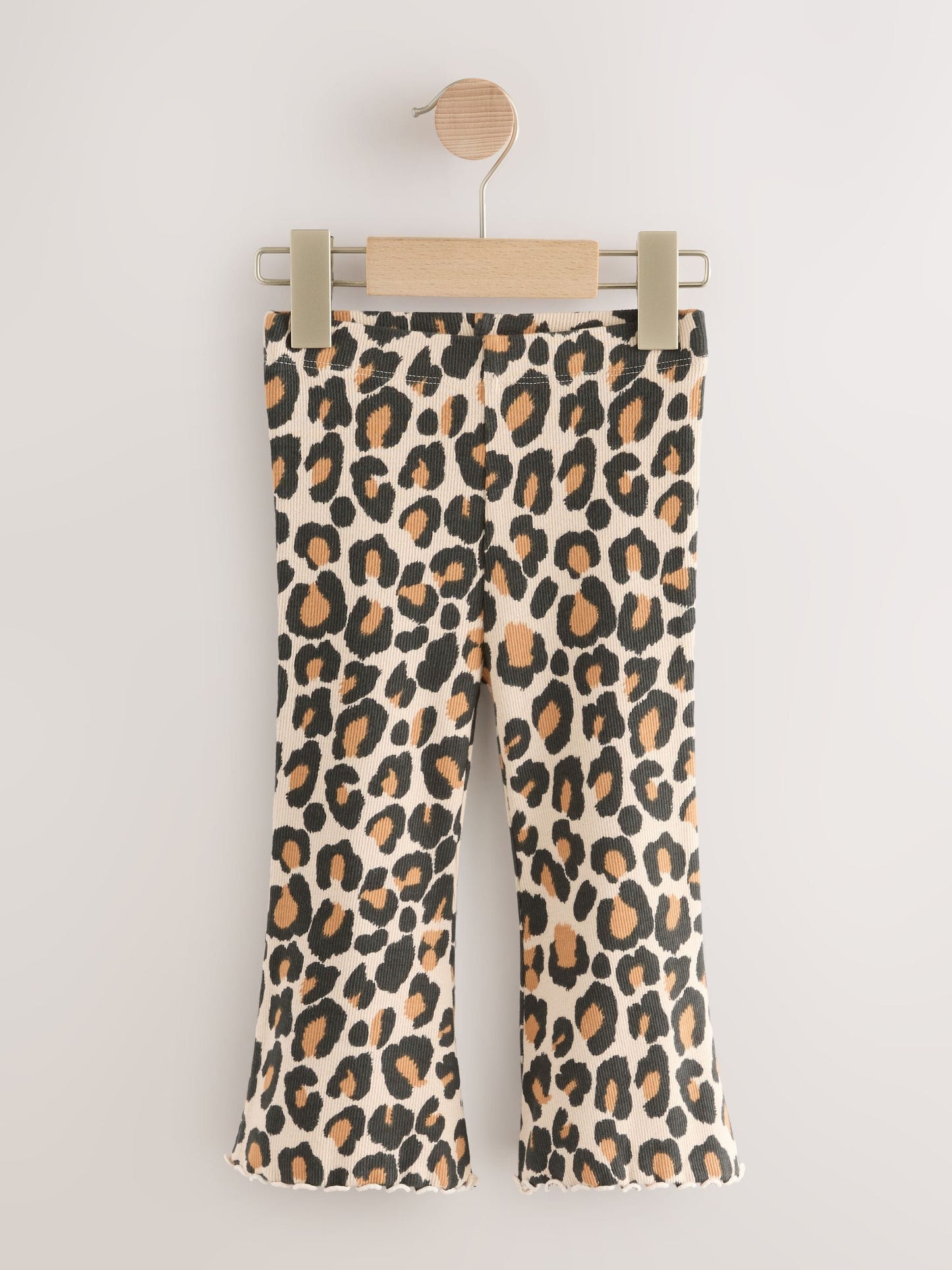 Animal Print Flared Leggings 5 Pack (3mths-7yrs) image 7
