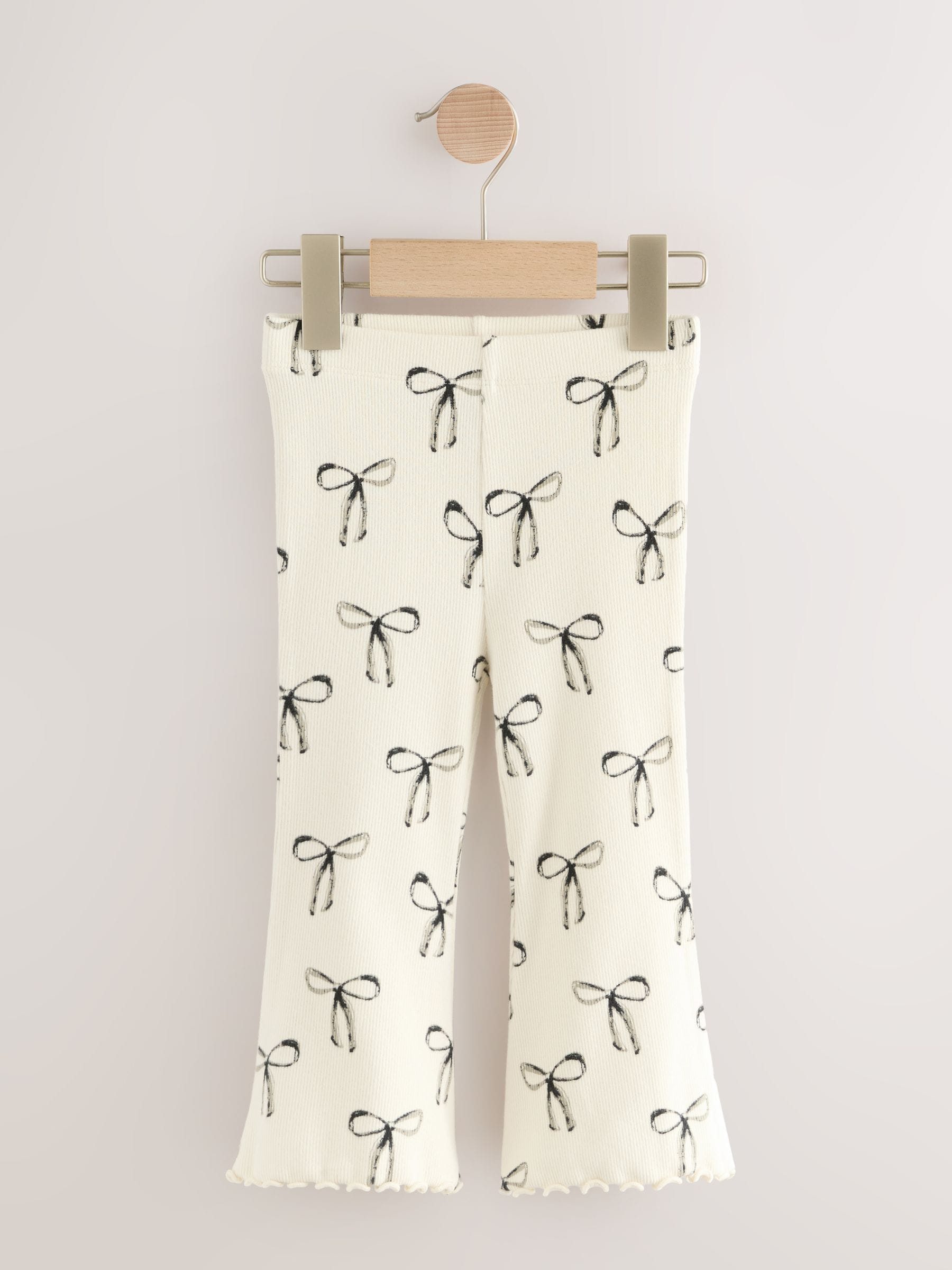 Animal Print Flared Leggings 5 Pack (3mths-7yrs) image 9