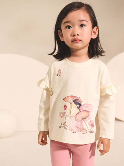 Green Fairy Long Sleeve Tops 4 Pack (3mths-7yrs) image 4