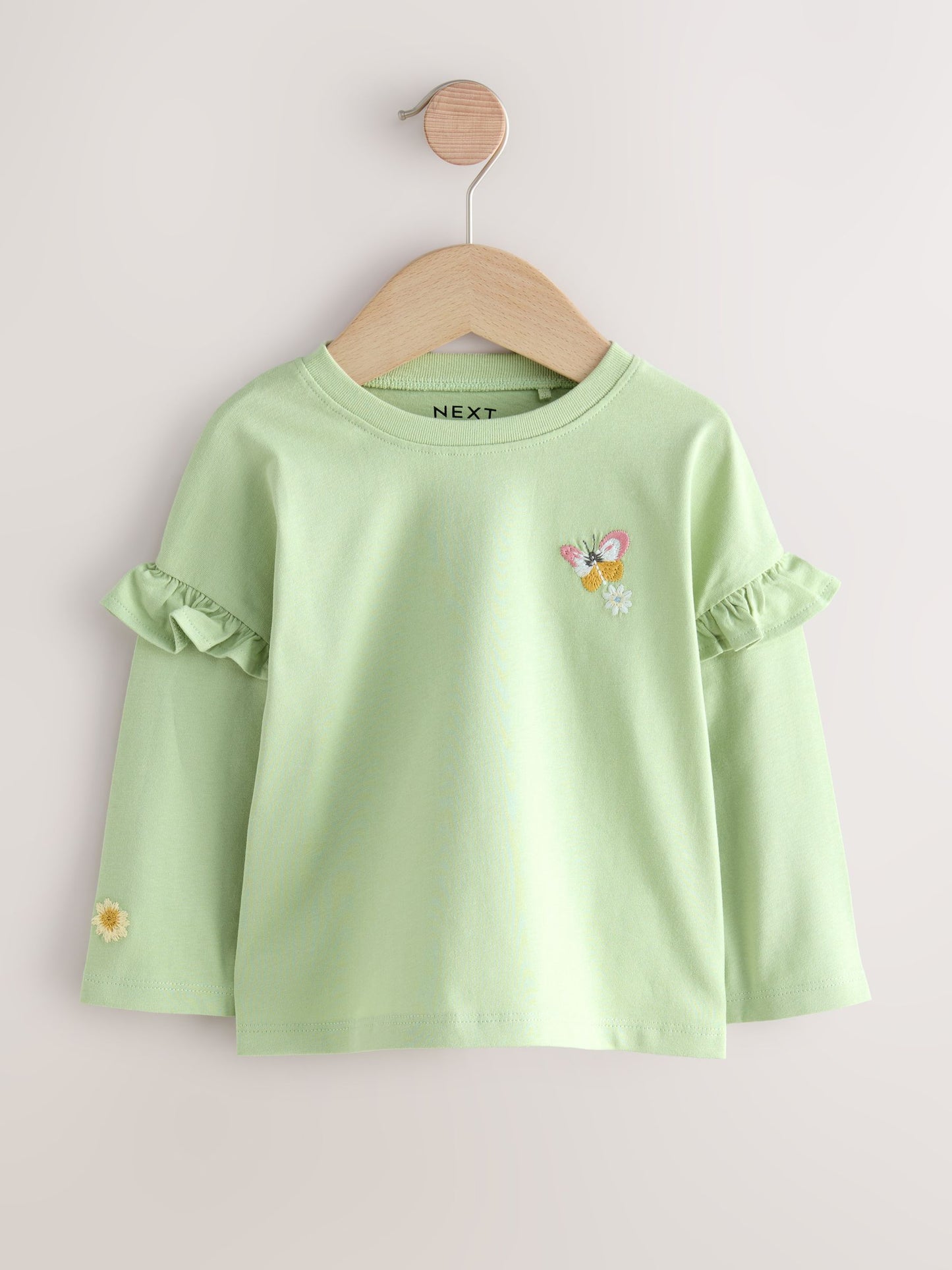 Green Fairy Long Sleeve Tops 4 Pack (3mths-7yrs) image 8