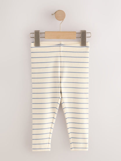 Rainbow Ribbed Leggings 5 Pack (3mths-7yrs) image 3