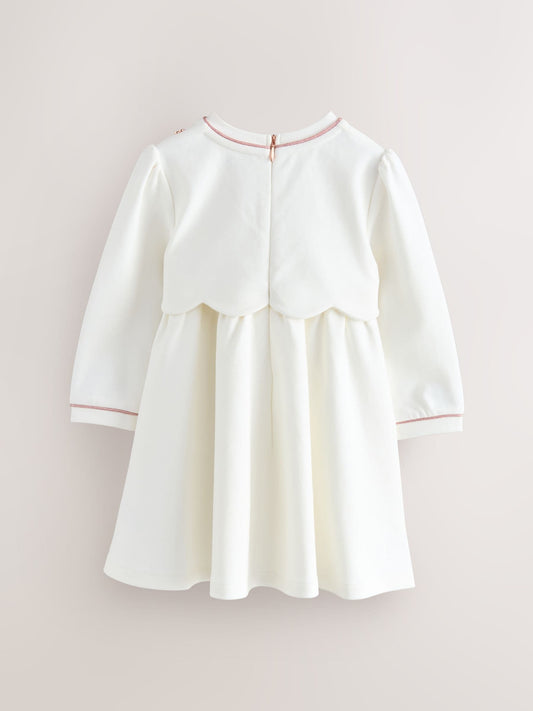 Baker by Ted Baker Scallop Ponte Dress image 2