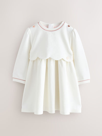 Baker by Ted Baker Scallop Ponte Dress image 1