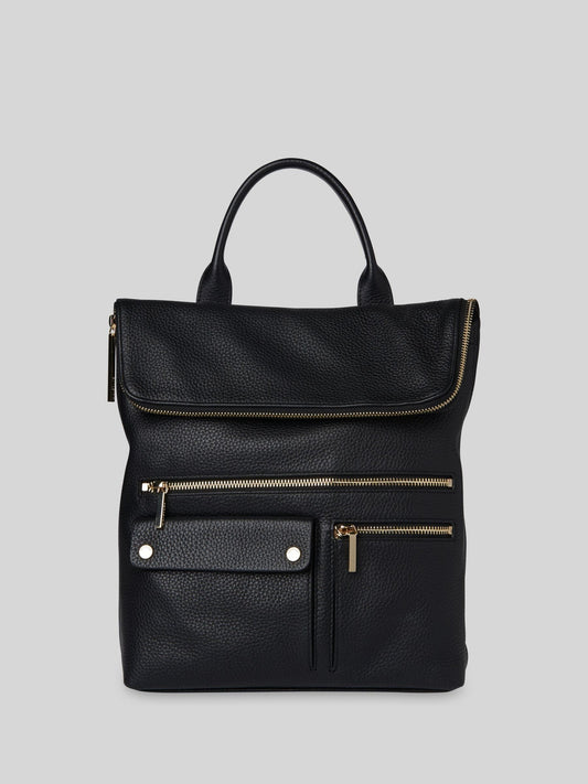 Whistles Black Farrow Pocket Detail Backpack image 1