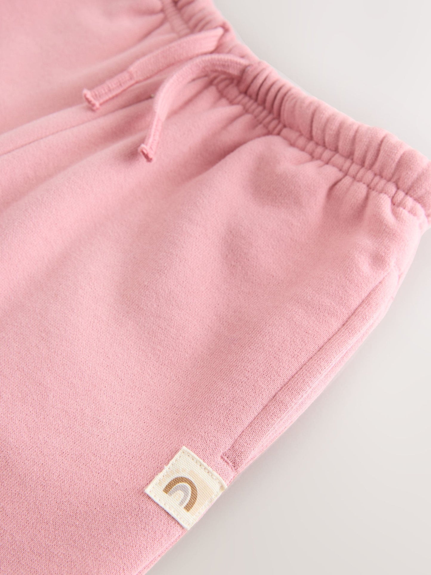 Rose Pink Wide Leg Sweat Joggers (3mths-7yrs) image 6
