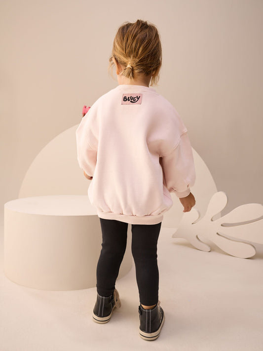 Pink Bluey Halloween Sweatshirt & Leggings Set (12mths-7yrs) image 3