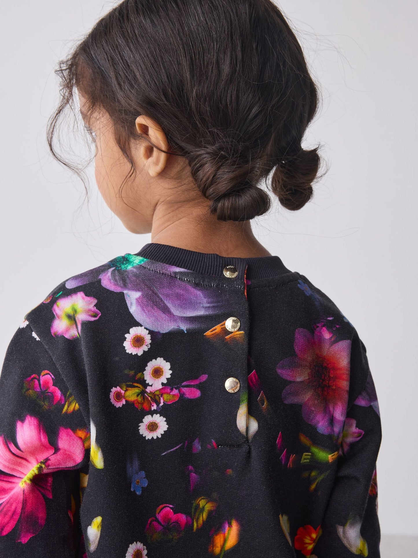 Baker by Ted Baker Floral Peplum Hem Sweat Dress