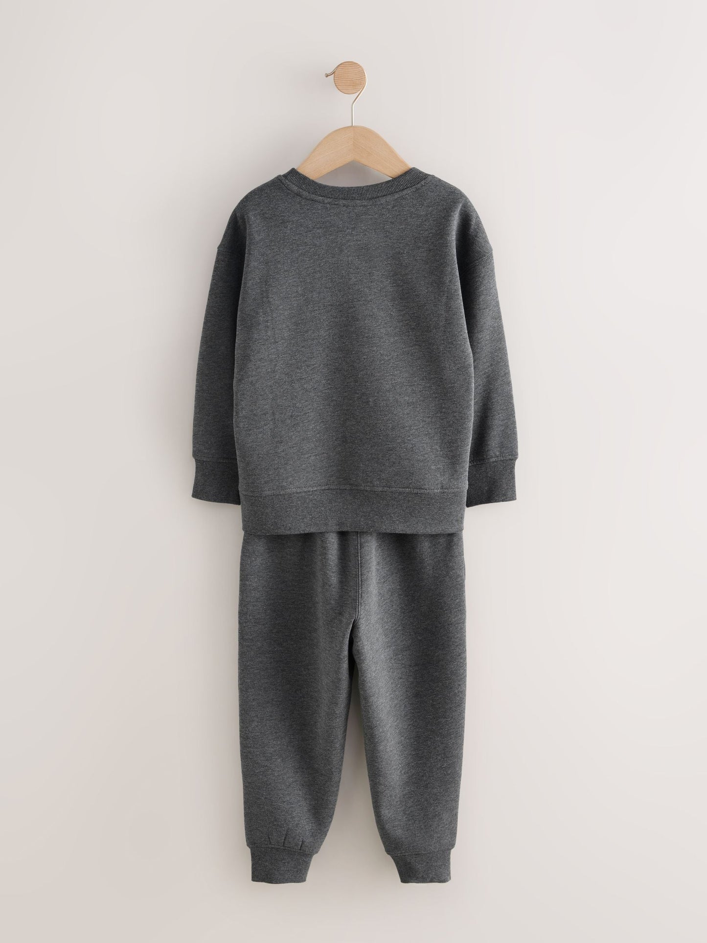 Grey Single Cosy Fleece Pyjamas (3-16yrs) image 7
