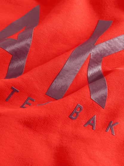 Baker by Ted Baker Oversized Back Print Hoodie
