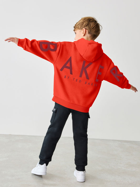 Baker by Ted Baker Oversized Back Print Hoodie